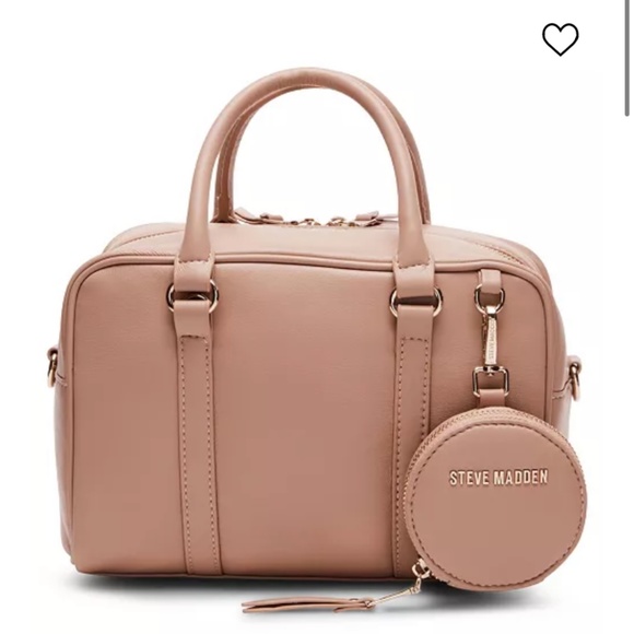 New STEVE MADDEN Luka Top Handle Bag with Crossbody Strap - Picture 1 of 6